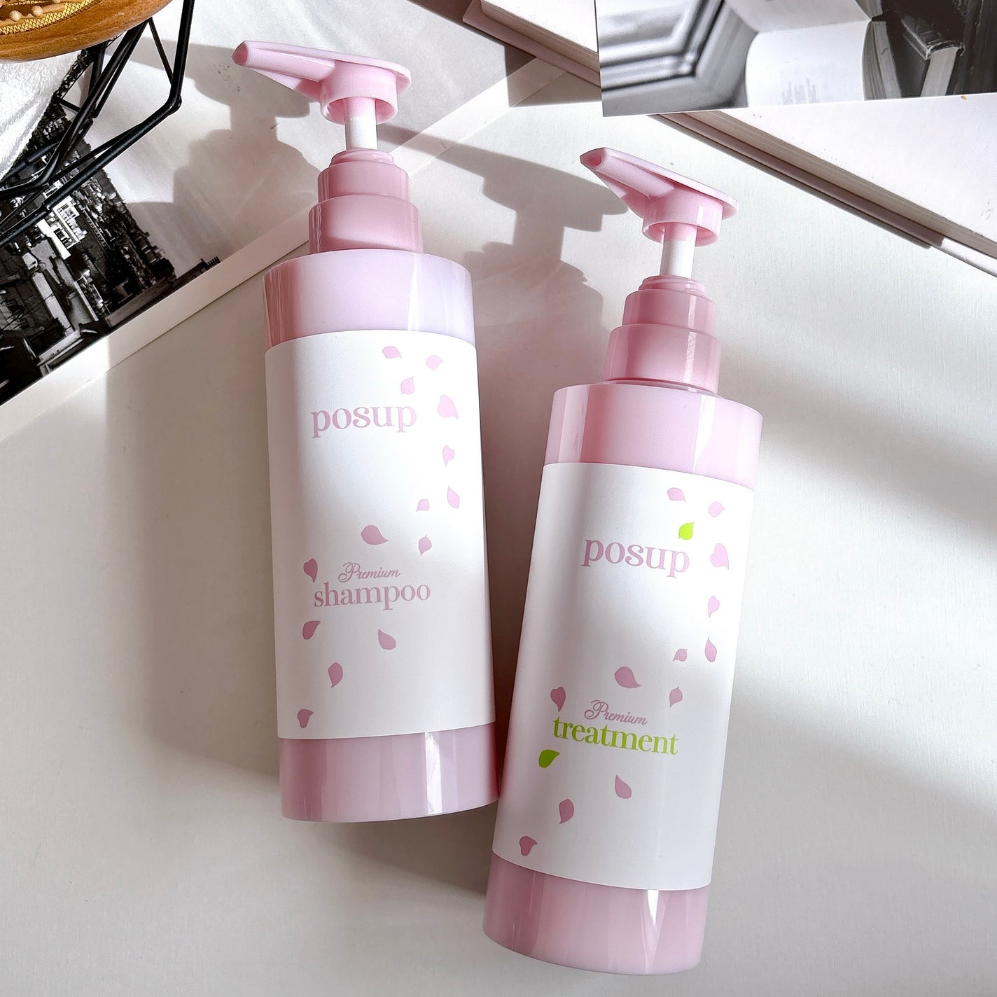 ポスプ プレミアムシャンプー/プレミアムトリートメント/posup/市販シャンプーを使ったクチコミ(6枚目)