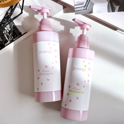 ポスプ プレミアムシャンプー/プレミアムトリートメント/posup/市販シャンプーを使ったクチコミ(6枚目)