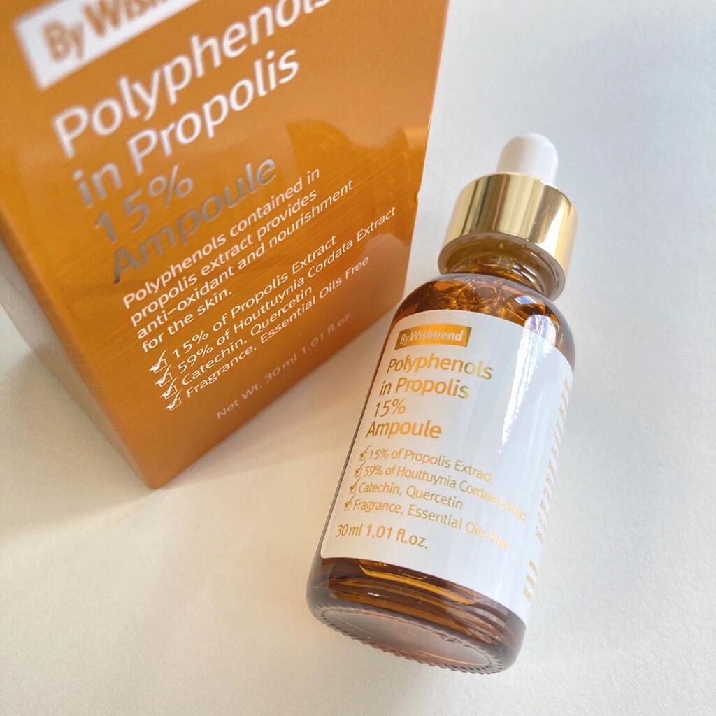 バイウィッシュトレンド プロポリス15%アンプル/By Wishtrend/美容液を使ったクチコミ(7枚目)