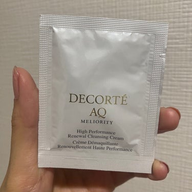 AQ ミリオリティ リペア クレンジングクリーム n/DECORTÉ/クレンジングクリームを使ったクチコミ（3枚目）