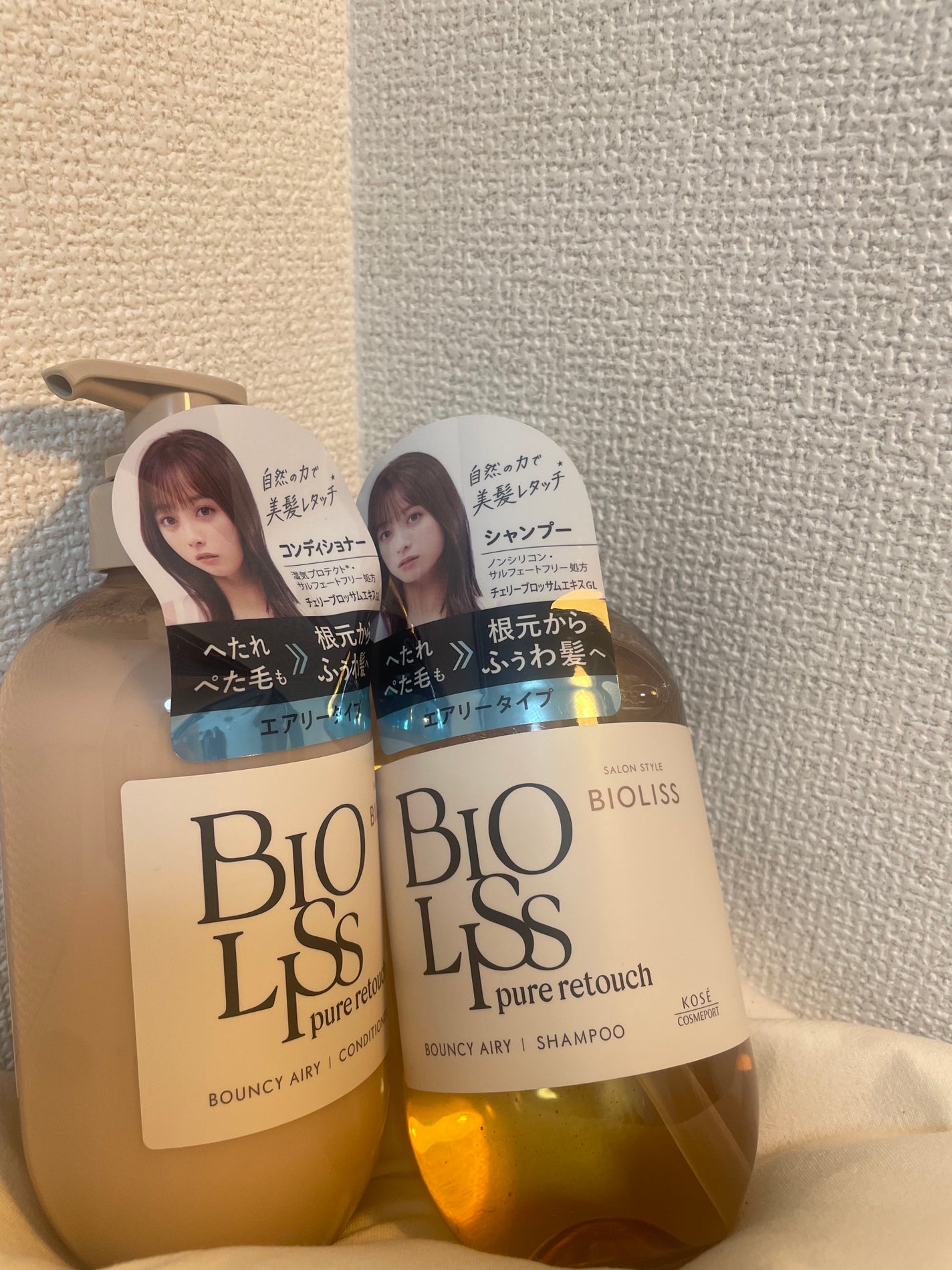 SS ビオリス ピュアレタッチ ぺたふぅわ シャンプー/ヘアコンディショナー/SSビオリス/市販シャンプーを使ったクチコミ(1枚目)