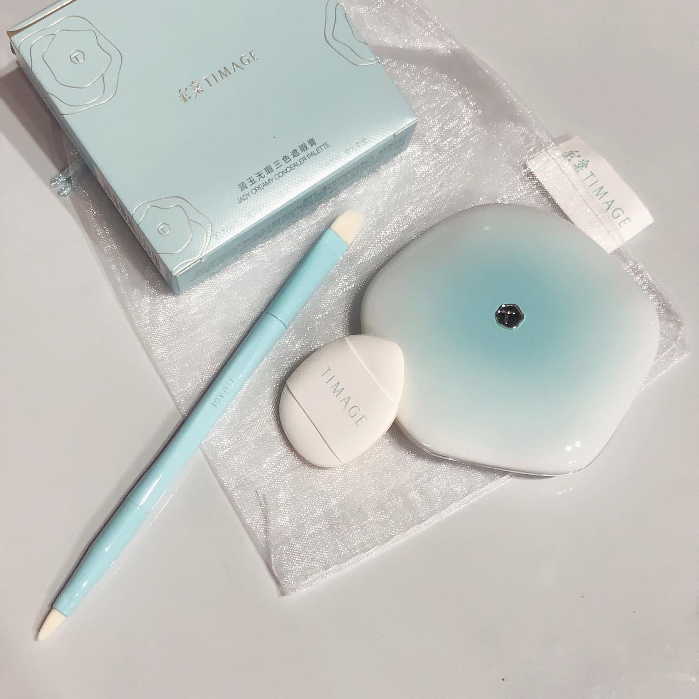 TIMAGE クリーミーコンシーラーパレット/TIMAGE/パレットコンシーラーを使ったクチコミ(2枚目)