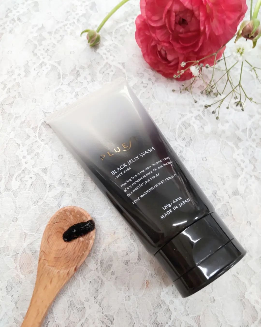 BLACK JELLY WASH（ブラックジェリーウォッシュ）/PLUEST/その他洗顔料を使ったクチコミ（2枚目）