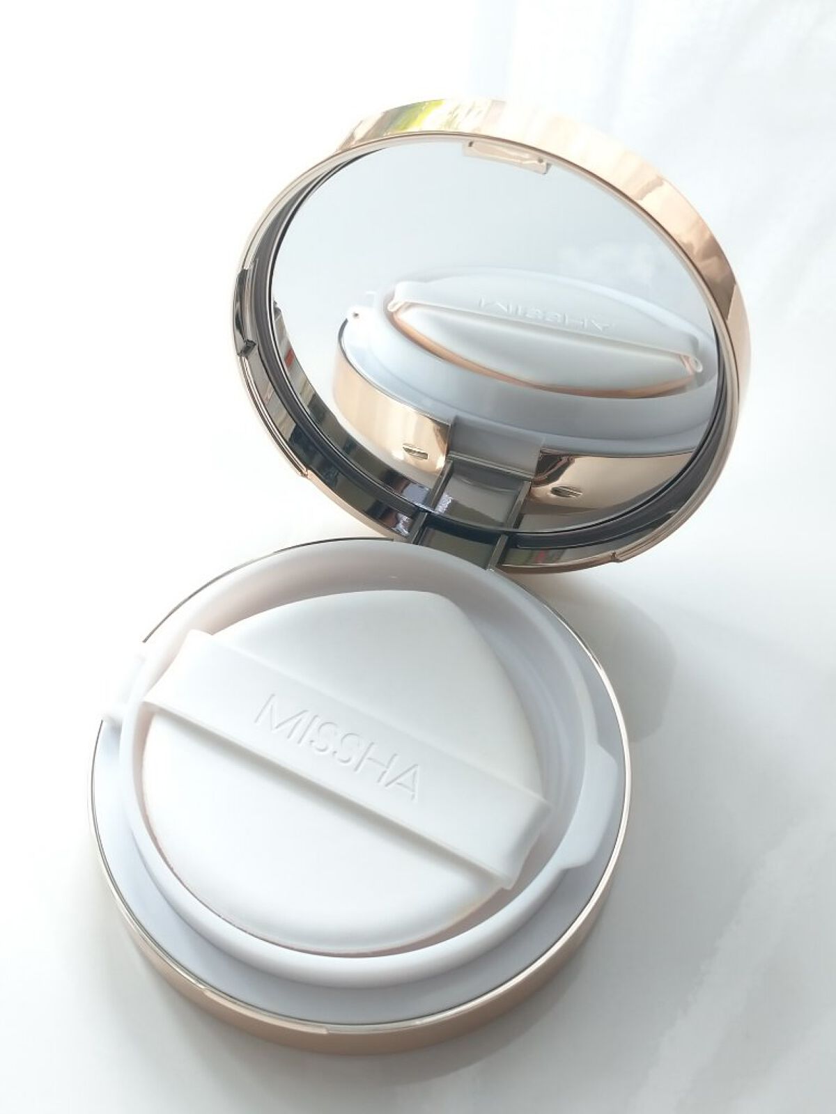 グロウ クッション〈カバータイプ〉/MISSHA/クッションファンデーションを使ったクチコミ（2枚目）