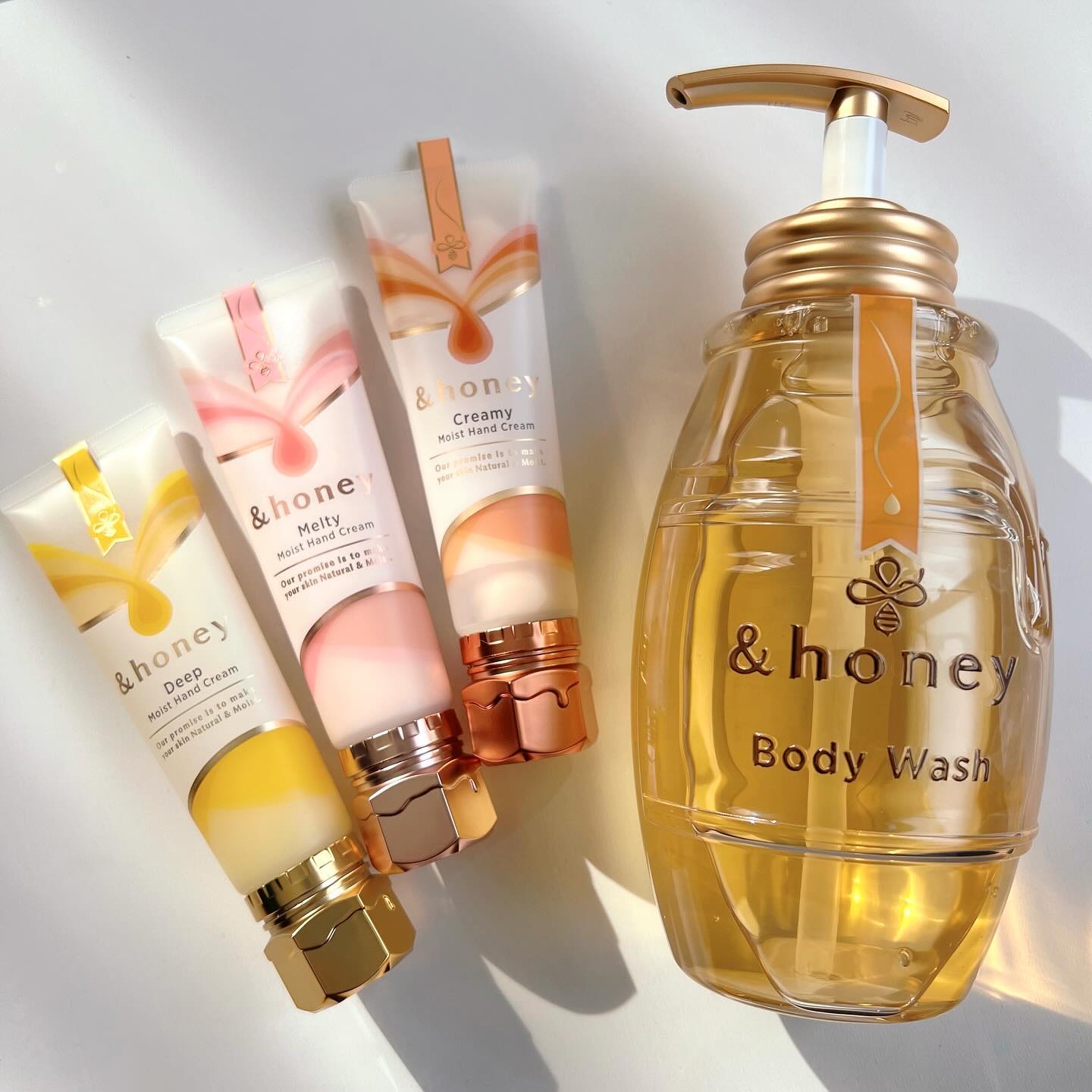 アンドハニー　クリーミーモイスト ハンドクリーム/&honey/ハンドクリームを使ったクチコミ（1枚目）