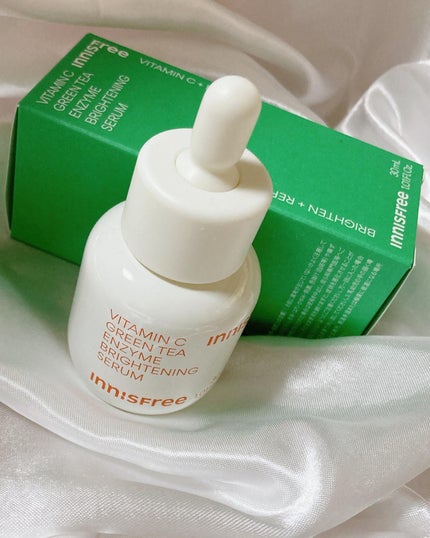 ビタC グリーンティーエンザイム ブライト セラム/innisfree/美容液を使ったクチコミ(5枚目)