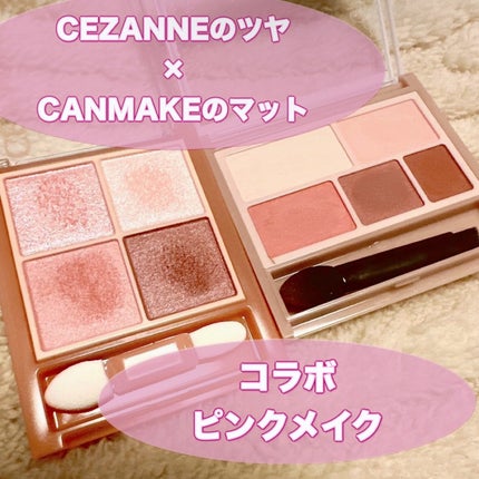 パーフェクトマルチアイズ/キャンメイク/アイシャドウパレットを使ったクチコミ(1枚目)