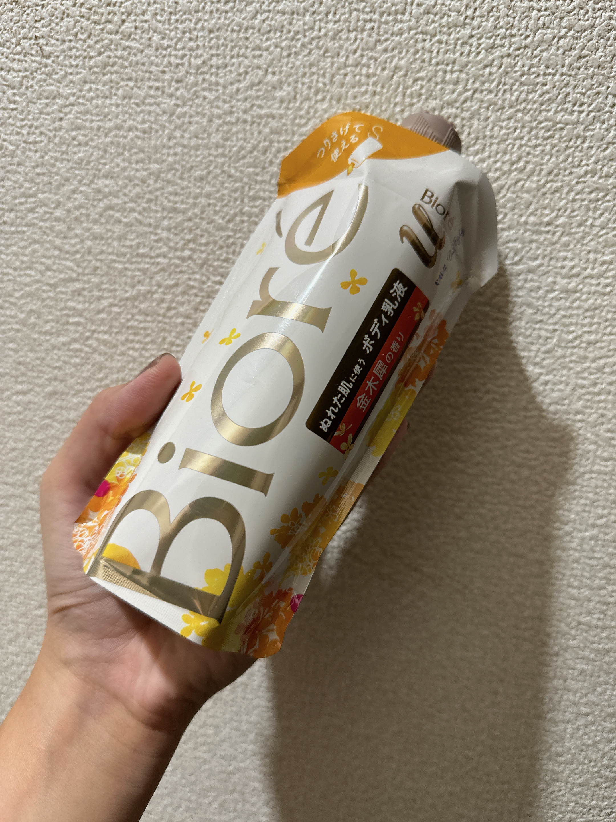 ザ ボディ ぬれた肌に使うボディ乳液 金木犀の香り/ビオレu/ボディミルクを使ったクチコミ（1枚目）