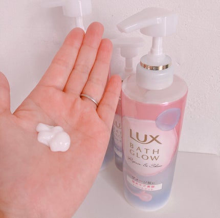 ラックス バスグロウ リペア&シャイン ヘアブースター/LUX/洗い流すヘアトリートメントを使ったクチコミ(4枚目)