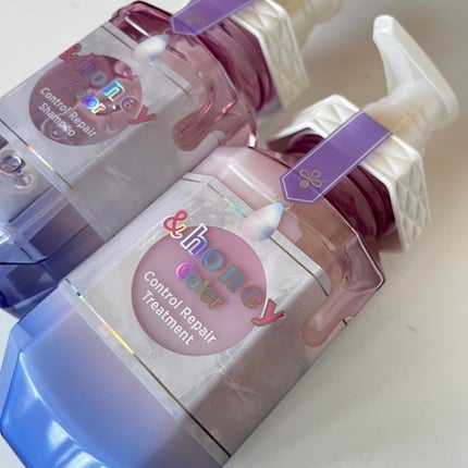 アンドハニー カラー コントロールリペア シャンプー1.0 / ヘアトリートメント2.0/&honey/市販シャンプーを使ったクチコミ(1枚目)