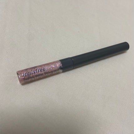 トゥインクル グリッター/innisfree/リキッドアイライナーを使ったクチコミ(2枚目)