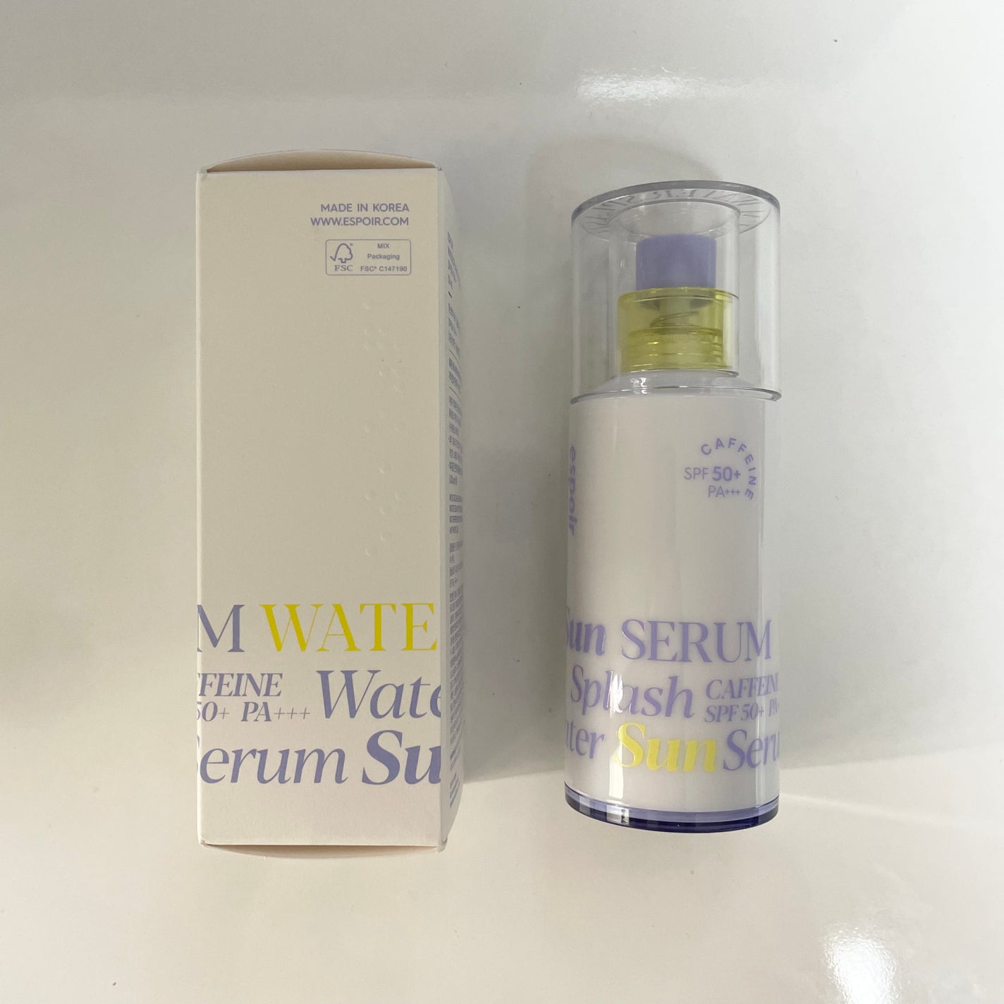 エスポア ウォータースプラッシュサンセラム/espoir/日焼け止めクリームを使ったクチコミ(2枚目)