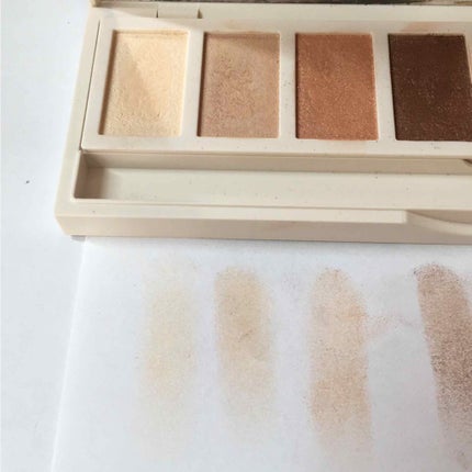 グラマラスヌード アイパレット (クリスマスコフレ 2017)/Visée/メイクアップキットを使ったクチコミ(4枚目)