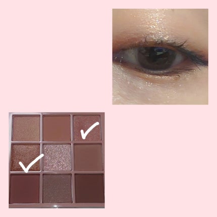 KEYBO FALL IN LOVE SHADOW PALETTE/keybo/アイシャドウパレットを使ったクチコミ(6枚目)