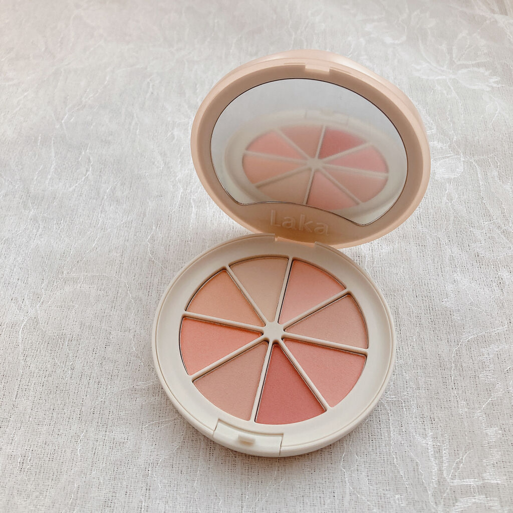 ミドルトーンアイシャドウコレクターパレット/Laka/アイシャドウパレットを使ったクチコミ（3枚目）