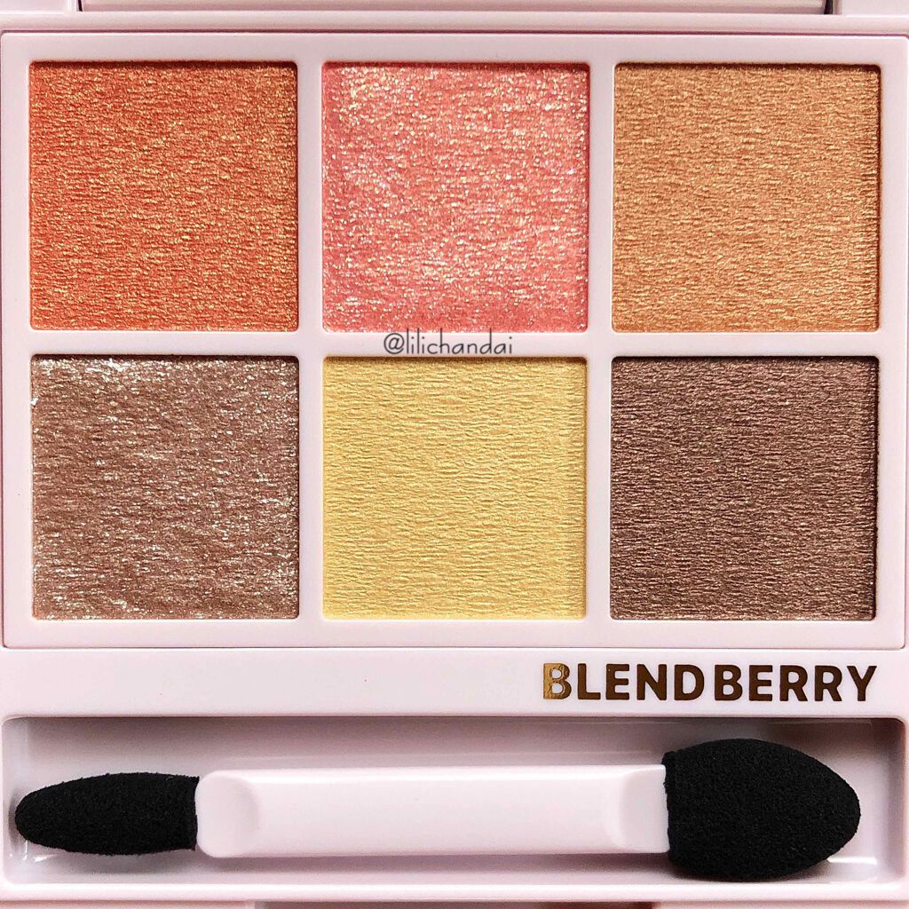 オーラクリエイション/BLEND BERRY/アイシャドウパレットを使ったクチコミ（3枚目）