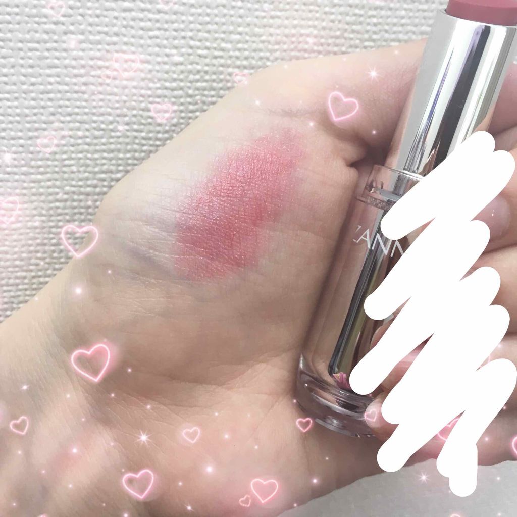 ラスティンググロスリップ/CEZANNE/口紅を使ったクチコミ(2枚目)