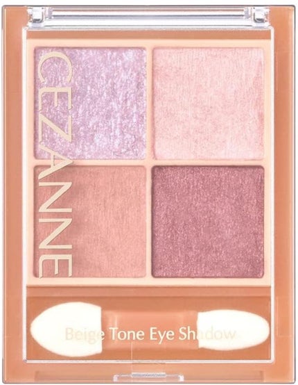 ベージュトーンアイシャドウ/CEZANNE/アイシャドウパレットを使ったクチコミ(1枚目)