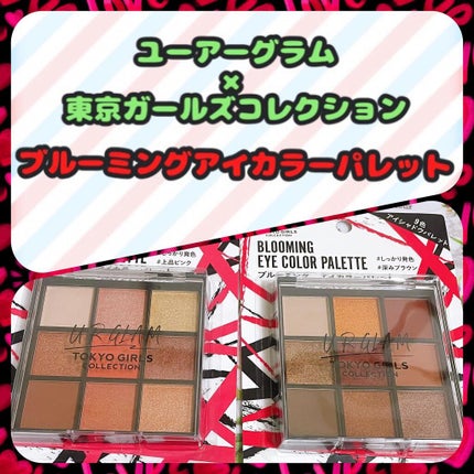 UR GLAM BLOOMING EYE COLOR PALETTE/U R GLAM/アイシャドウパレットを使ったクチコミ(1枚目)