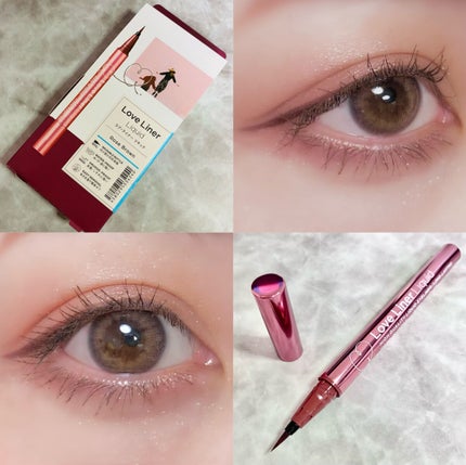 リキッドアイライナーR4/ラブ・ライナー/リキッドアイライナーを使ったクチコミ(1枚目)