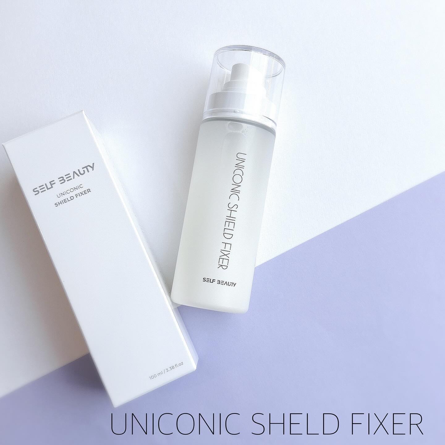 ユニコーン メイクアップグローフィックスミスト/SELF BEAUTY/フィックスミストを使ったクチコミ（3枚目）