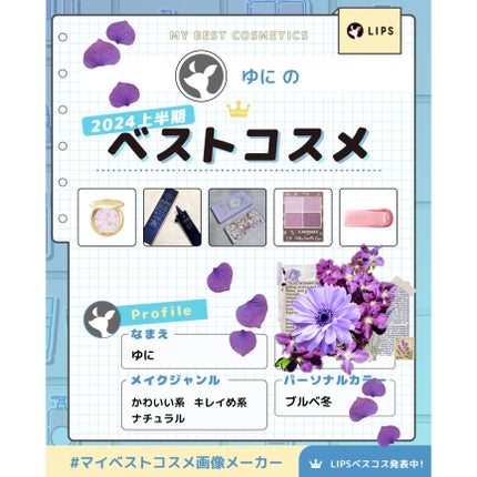 ストロベリーロココ アイシャドウパレット/FlowerKnows/アイシャドウパレットを使ったクチコミ(1枚目)