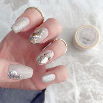 プリティーカラージェル/グレースジェル/ジェルネイルを使ったクチコミ(9枚目)