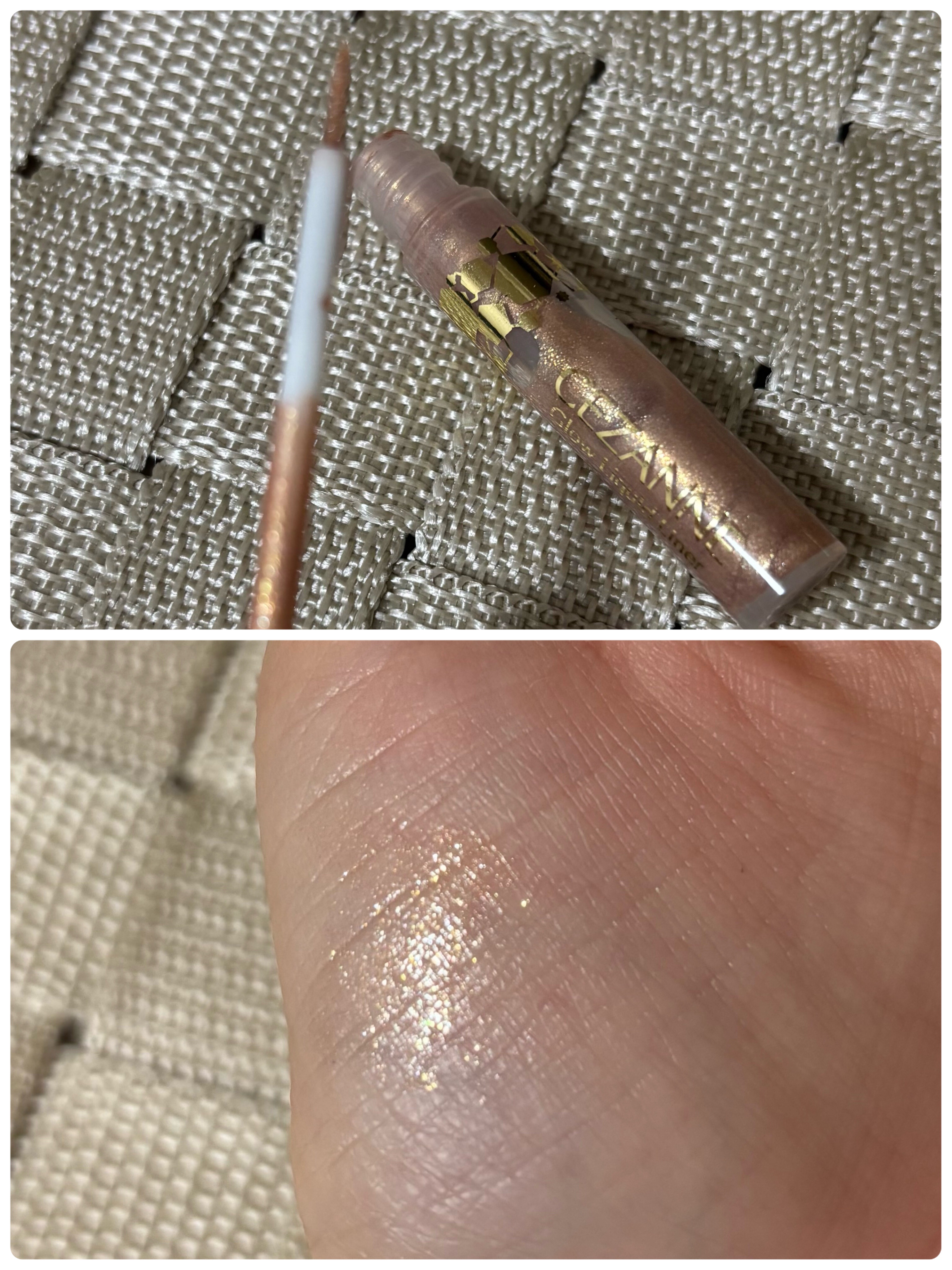 グロウリキッドライナー/CEZANNE/リキッドアイライナーを使ったクチコミ（1枚目）