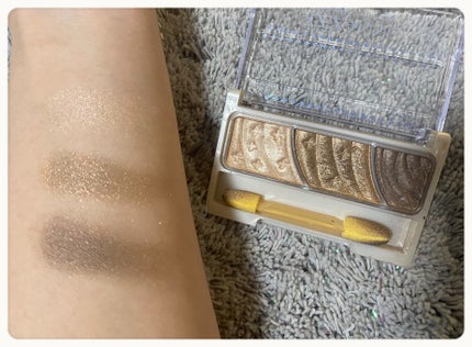 トーンアップアイシャドウ/CEZANNE/アイシャドウパレットを使ったクチコミ(1枚目)