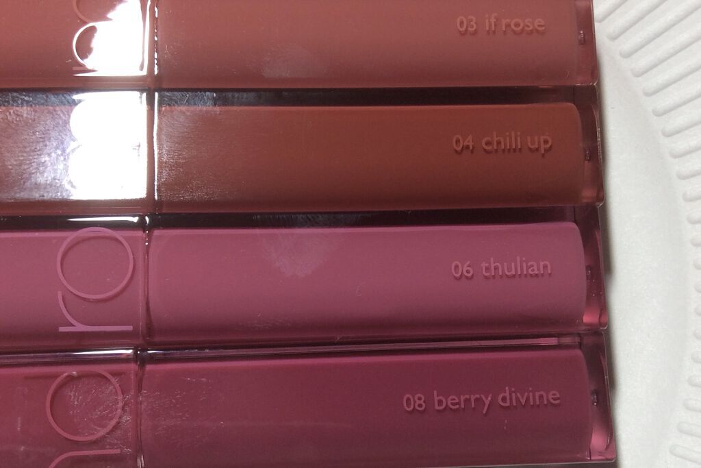 デュイフルウォーターティント/rom&nd/リップティントを使ったクチコミ（3枚目）