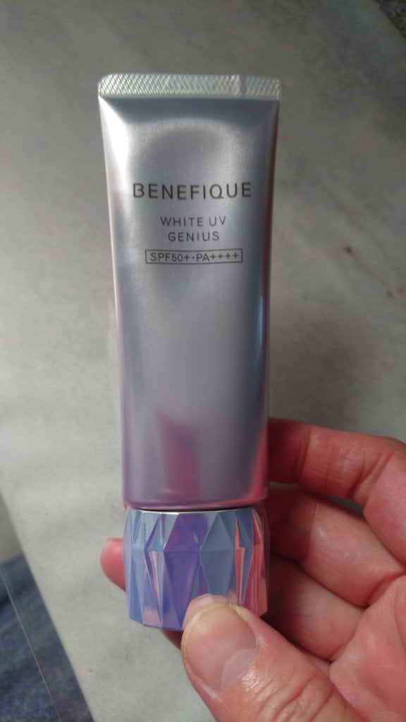 ホワイトUVジーニアス/BENEFIQUE/日焼け止めローションを使ったクチコミ(1枚目)