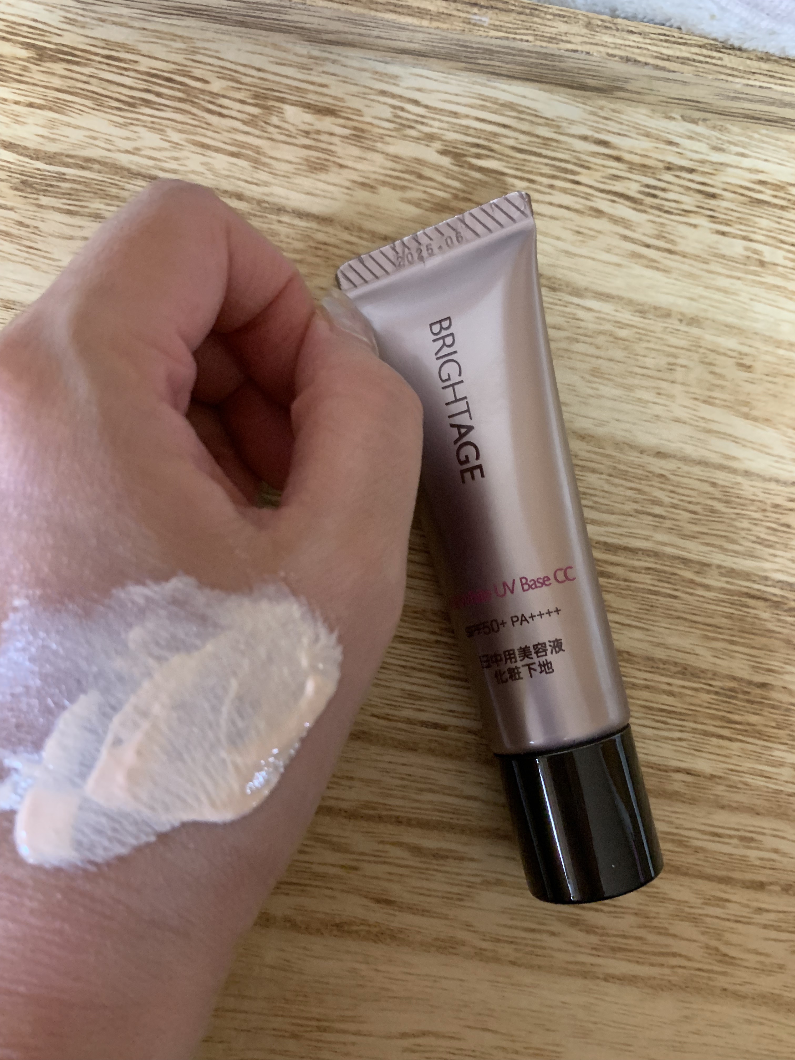 リフトホワイト UVベース CC/BRIGHTAGE/CCクリームを使ったクチコミ（3枚目）