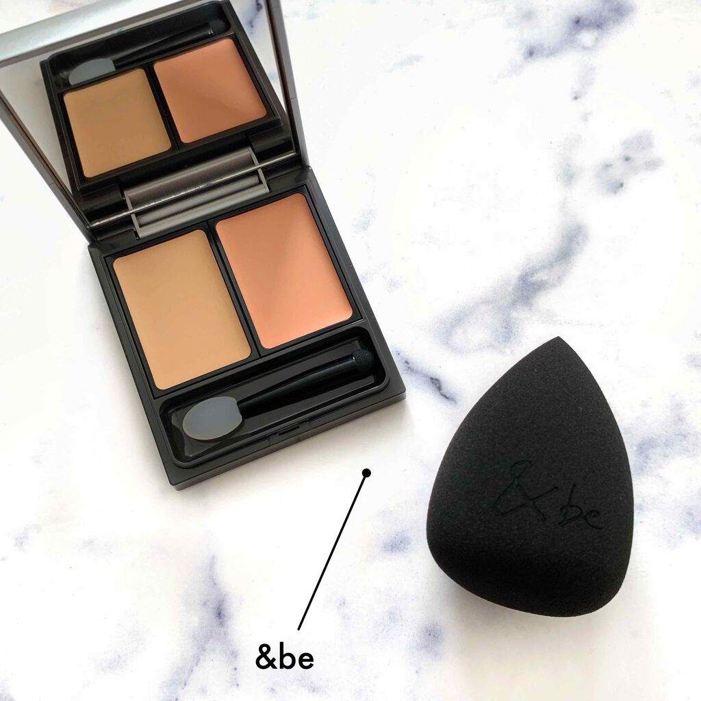 &be ファンシーラー/＆be/パレットコンシーラーを使ったクチコミ（2枚目）