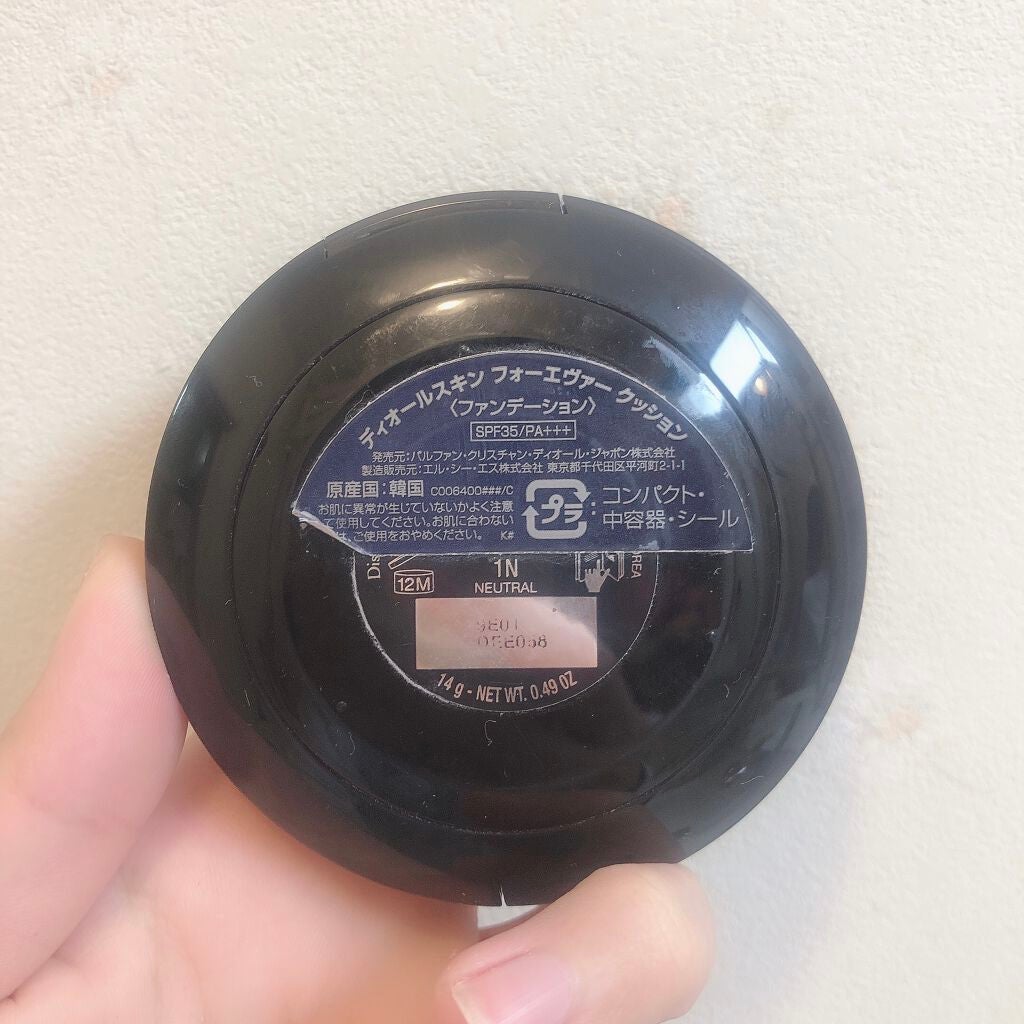 【旧】ディオールスキン フォーエヴァー クッション/Dior/クッションファンデーションを使ったクチコミ(2枚目)