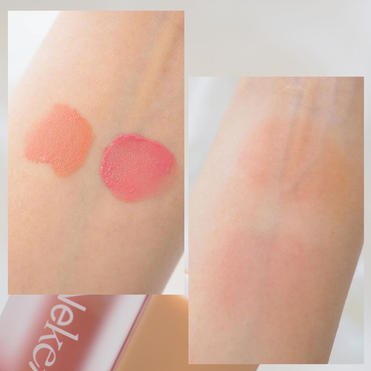 ベールレイヤーチーク/Neker /リキッドチークを使ったクチコミ(3枚目)