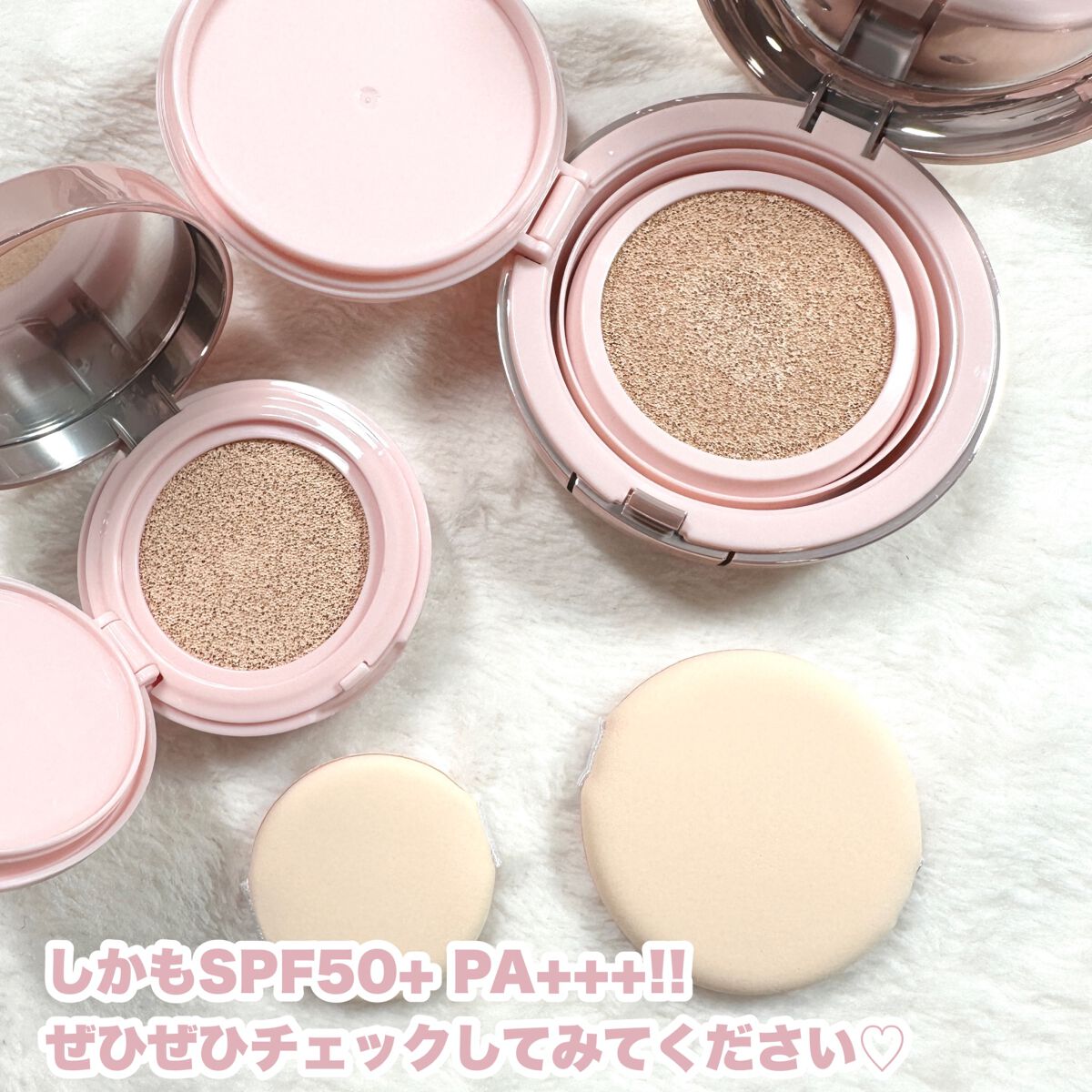 ハイパーカバーフィットクッション グラファイト/APRILSKIN/クッションファンデーションを使ったクチコミ(7枚目)