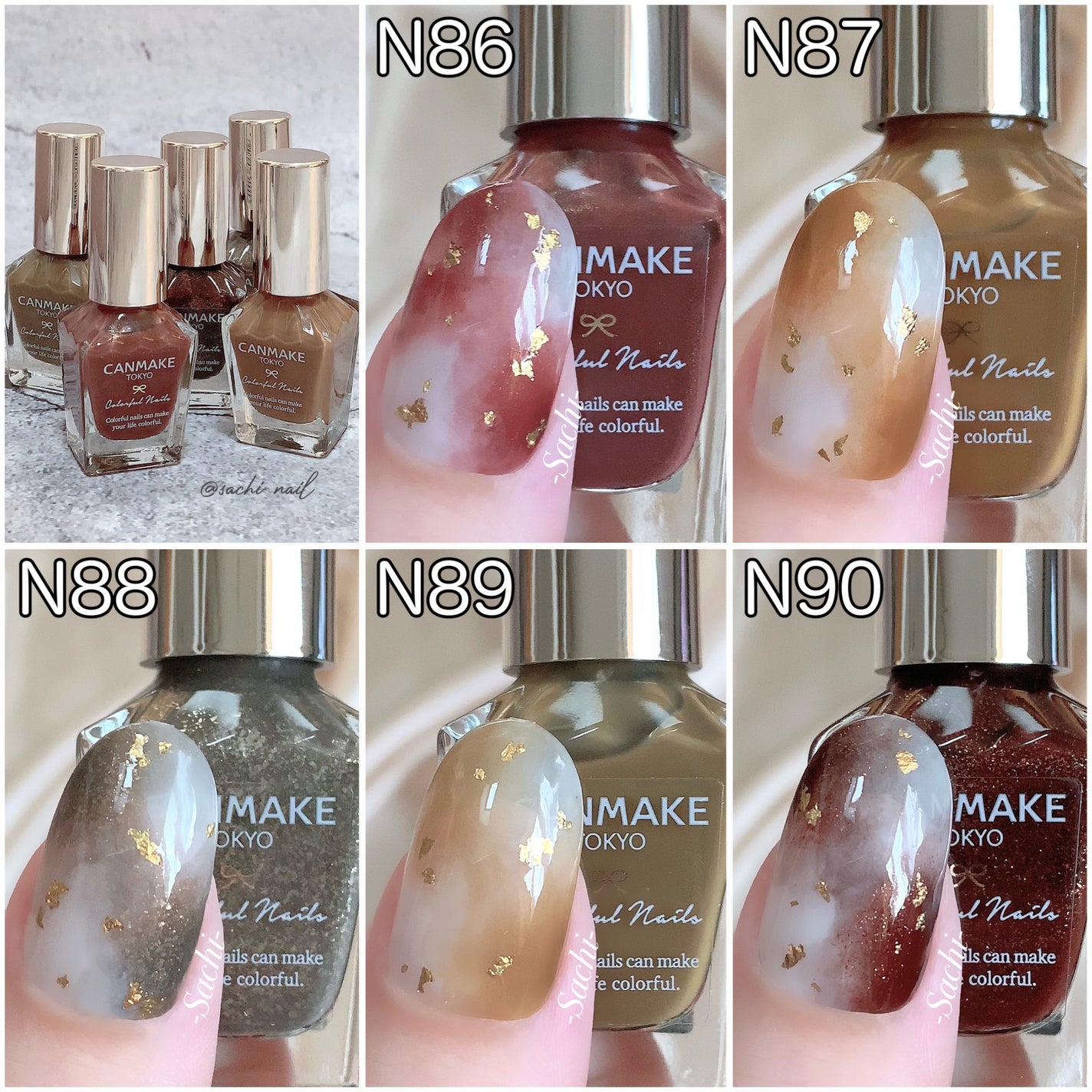 カラフルネイルズ/キャンメイク/マニキュアを使ったクチコミ(7枚目)