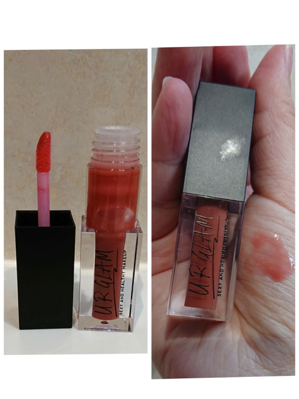 UR GLAM LIP OIL/U R GLAM/リップグロスを使ったクチコミ(2枚目)