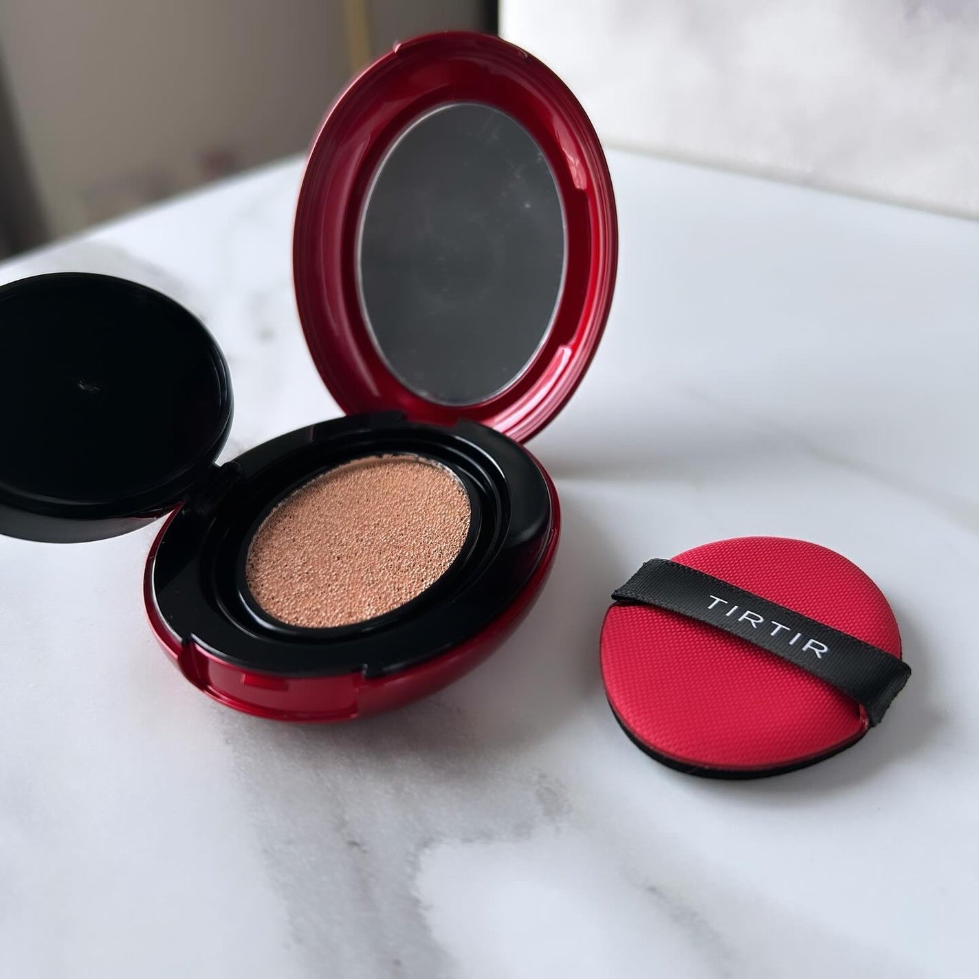 マスク フィット レッド クッション/TIRTIR(ティルティル)/クッションファンデーションを使ったクチコミ(4枚目)
