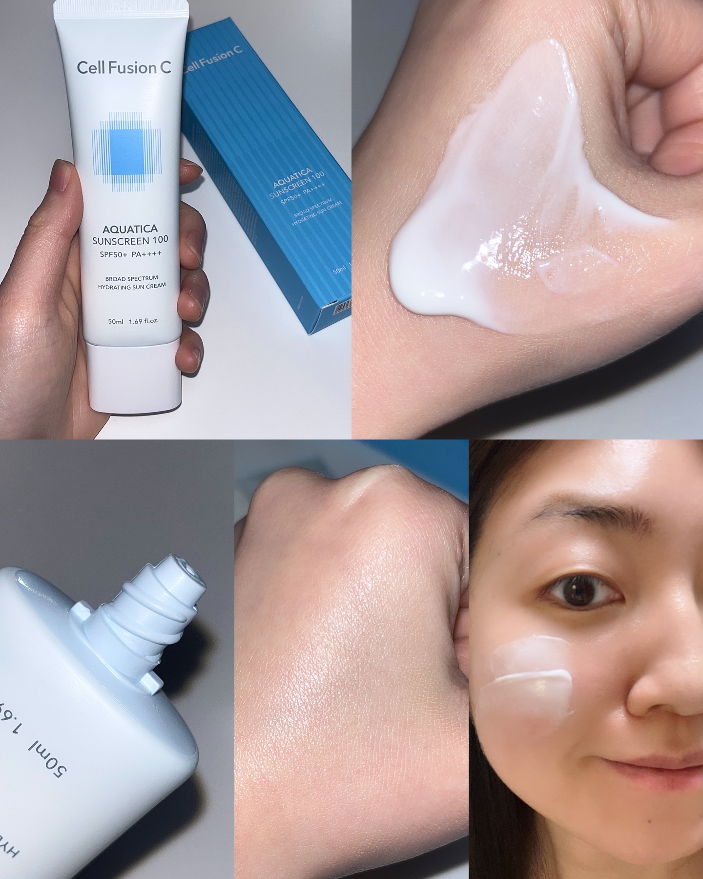 アクアティカサンスクリーン100/Cell Fusion C(セルフュージョンシー)/日焼け止めクリームを使ったクチコミ（2枚目）