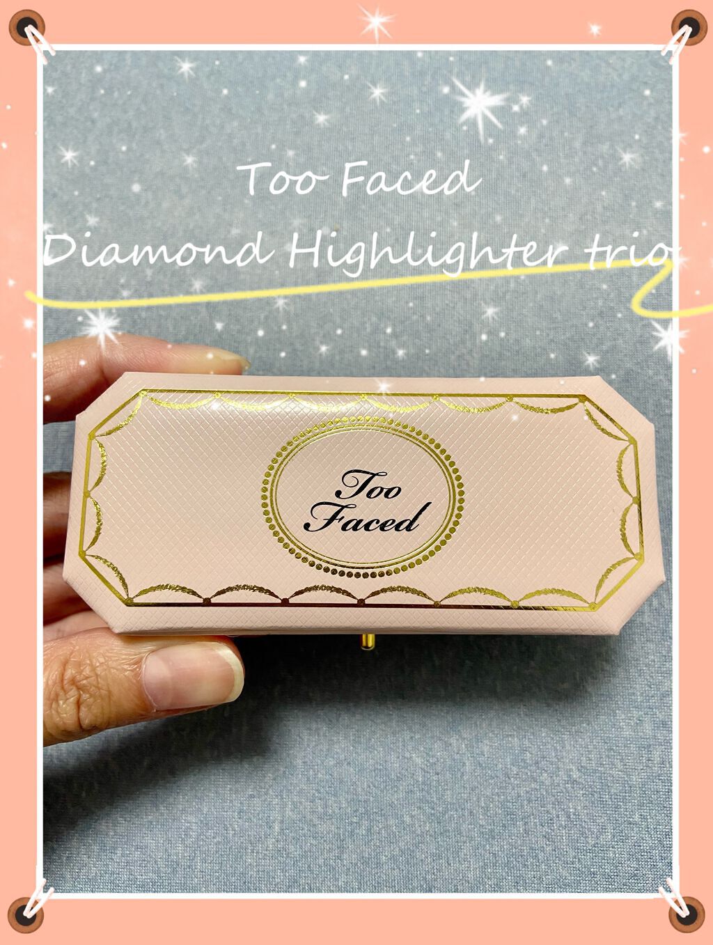 ~ダイヤモンドライト シリーズ~ マルチユース ハイライター トリオ/Too Faced/パウダーハイライトを使ったクチコミ(1枚目)