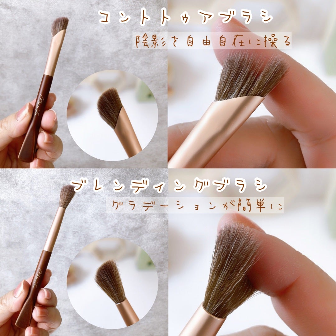 フェアリーメイクアップブラシセット/MilleFée/メイクブラシを使ったクチコミ(4枚目)