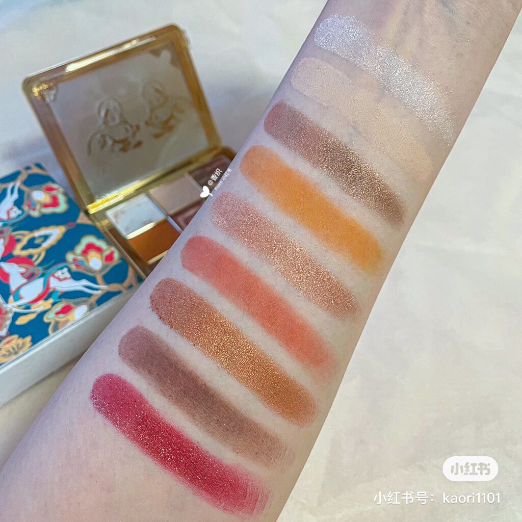 CARSLAN × 敦煌博物館 コラボ・アイシャドウ/CARSLAN/アイシャドウパレットを使ったクチコミ(6枚目)