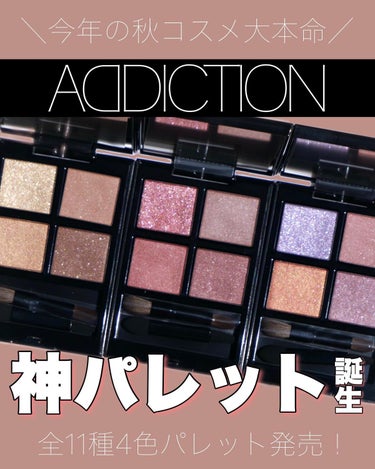 アディクション　ザ アイシャドウ パレット/ADDICTION/アイシャドウパレットを使ったクチコミ（1枚目）