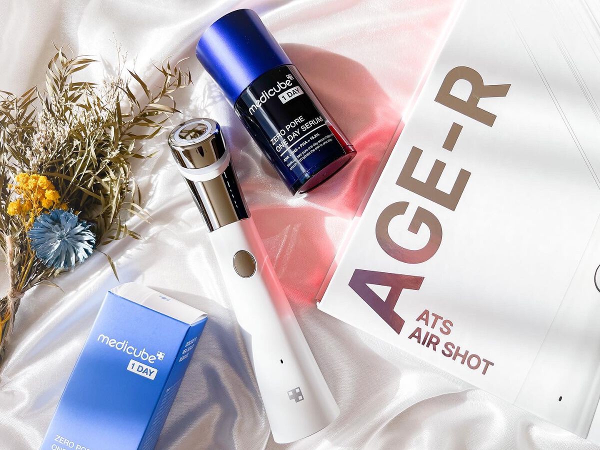 AGE-Rダーマエアショット/MEDICUBE/美顔器・マッサージを使ったクチコミ(1枚目)