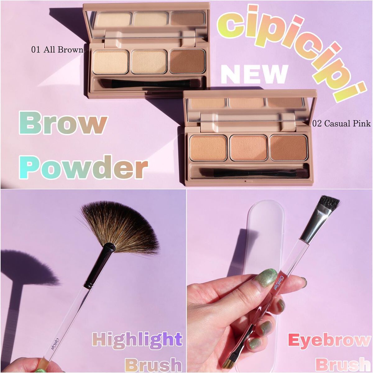 MIHO@アイメイクの人 on LIPS 「.2周年おめでとうございます🎉【cipicipi】新作のブロウ..」(1枚目)