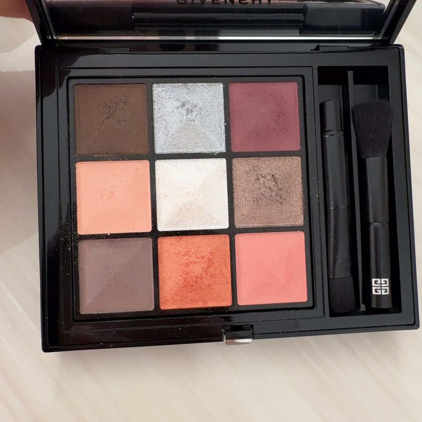ル・ヌフ・ジバンシイ/GIVENCHY/アイシャドウパレットを使ったクチコミ(2枚目)
