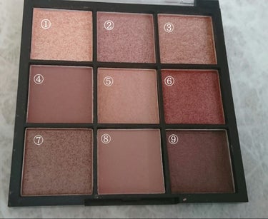 UR GLAM　BLOOMING EYE COLOR PALETTE/U R GLAM/アイシャドウパレットを使ったクチコミ（3枚目）