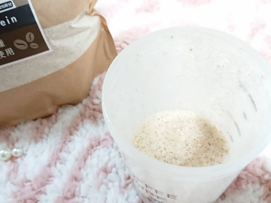 COFFEE PURE(ソイプロテイン)/ピュアパートナー/ソイプロテインを使ったクチコミ(5枚目)