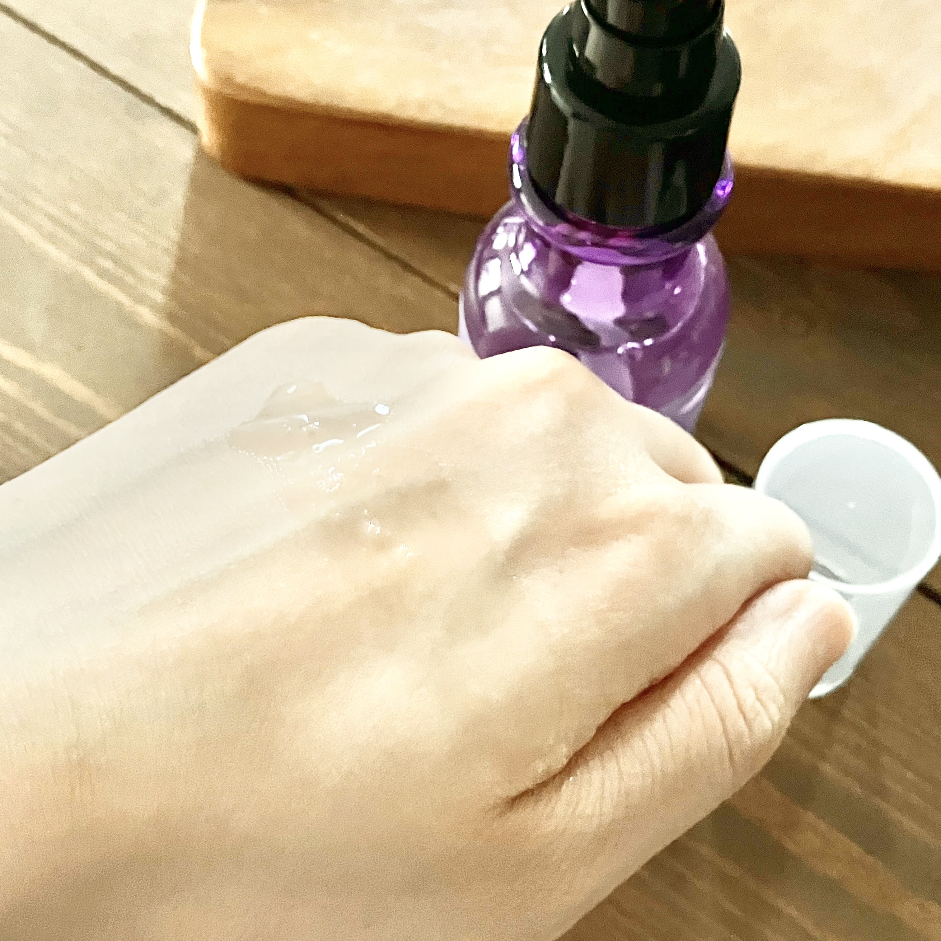 リアス ディープ モイスチャー シカ ヘアオイル/riasu/ヘアミルクを使ったクチコミ（2枚目）